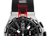 King Watch Parts Kompatibel med Bulgari Aftermarket Gummiband för Diagono 26mm [Import Original] - - DP45, Svart,