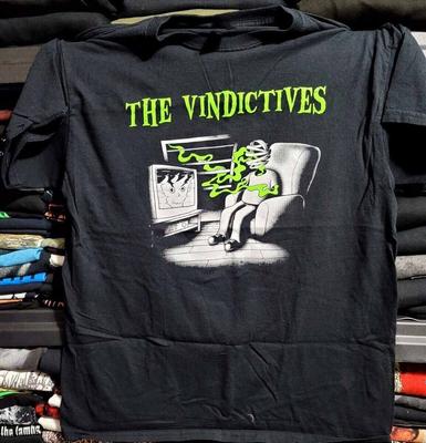 The Vindictives Band Watching Shirt Classic Black Unisex UU096