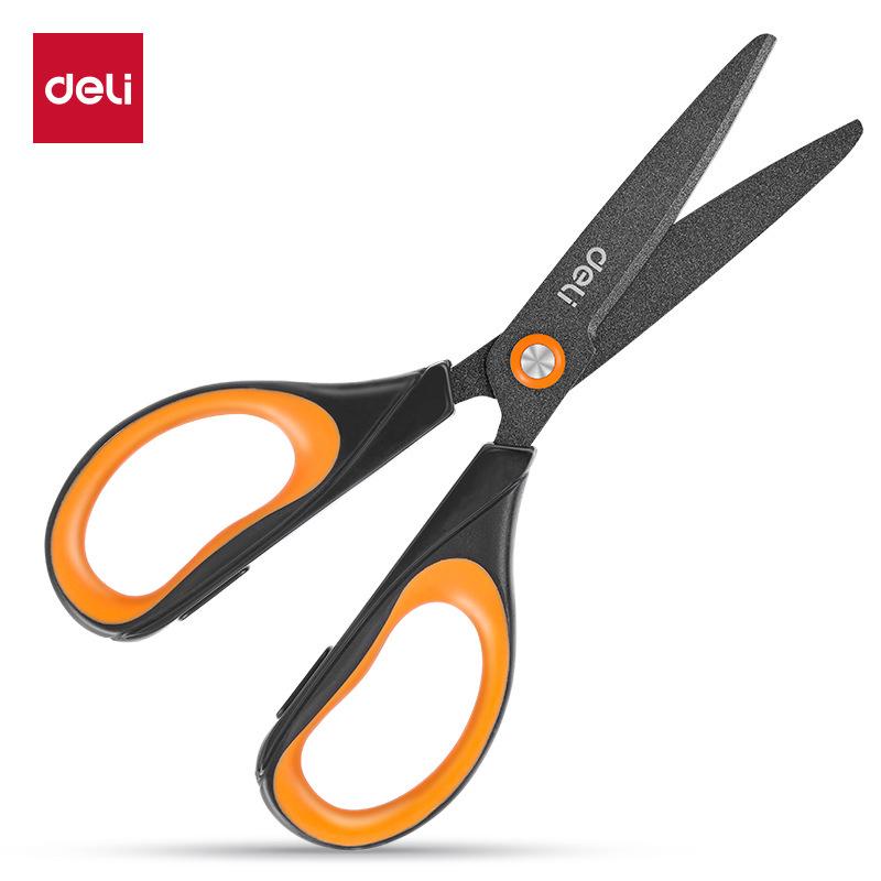 Deli Multifunctional Stainless Steel Non-Stick Tailor Scissors for Home and Office