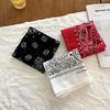 Classical Cashew Print Cotton Bandana Cool Head Wrap Neck Scarf For Adult Teens HipHop Dancing Event and Street Wear