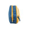 Multi-Layer Contrast Color Pencil Bag Aesthetic Wide Mouth Pencil Case Stationery Organizer Pouch with Handle