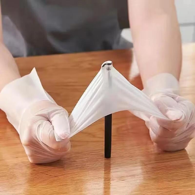 ZISIZ Disposable Household Paper Gloves, 500 Count