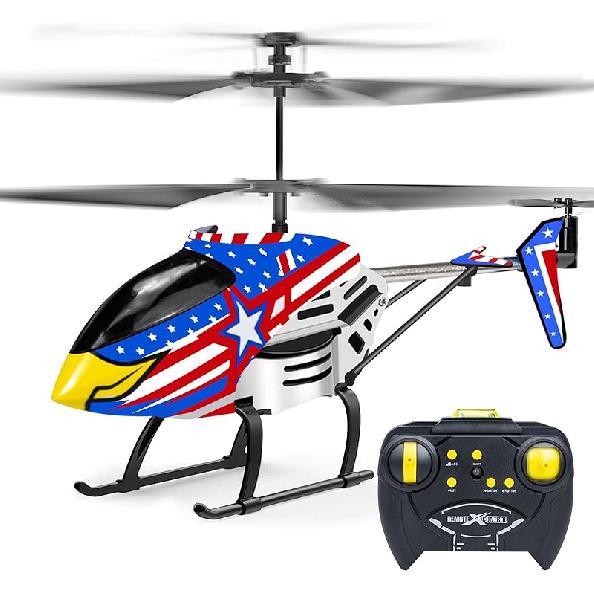 Remote Control Helicopter, Rc Helicopter Toys for Boys Age 6 7 8 9 10+ Year Old Birthday Gifts, Flying Toys 2.4GHz 3.5 Channel Remote Helicopter with