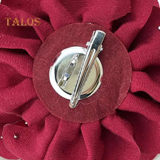 Brosche für Frauen, Blumenform, Strass, Kunstperle, rutschfest, für Tasche, Mantel, Kragen, Hut, Schal, Dekoration, Kleidungsnadel, Party, Abschlussball, Kleidungsstück, Schmuck