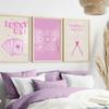 Lucky You Queen Heart Posters and Prints Retro Trendy Aesthetic Funky Wall Art Pictures 70s Style Disco Home Decor Canvas Mural