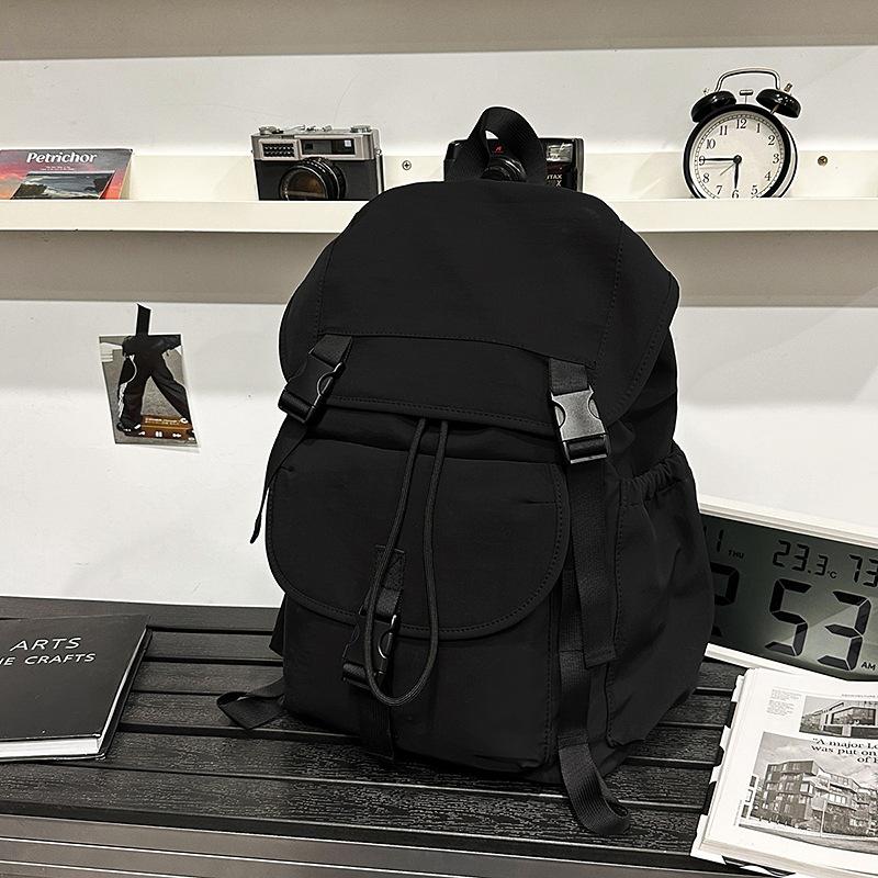 

Double-shoulder Travel Bag, Sports Hiking and Mountain Climbing Bag, Large-capacity Travel Backpack, Student Schoolbag One Size чорний