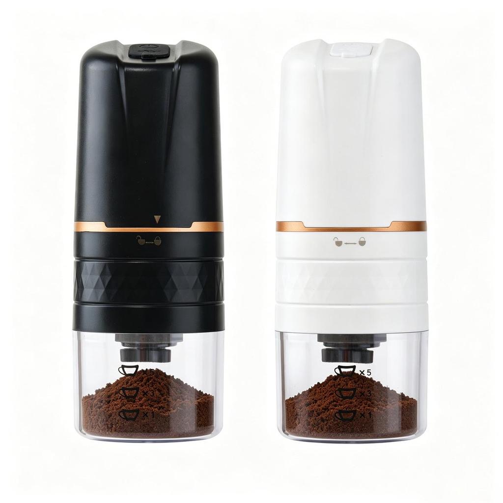 Portable USB Rechargeable Electric Coffee Grinder for Home Use