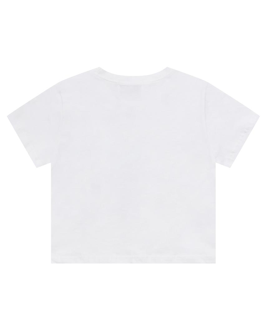 Kaesseibeudeowoldeu Pixel Art Crop Top (2 Colors)