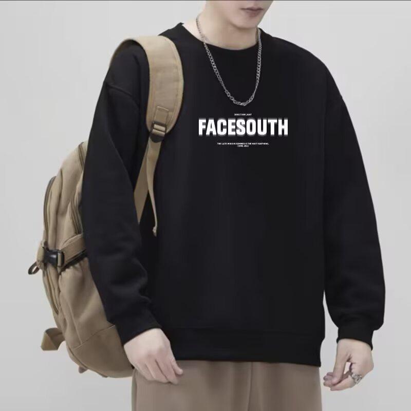 Men s Autumn/Winter Velvet Hoodie 2025: American Heavyweight, Hong Kong Style, Trendy High-End Feel 4XL