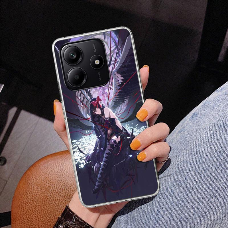Madoka Magica Homura Handyhülle für Handyhülle für Xiaomi Redmi Note 15 14 14S 13 Pro Plus 12 12S 11S 11E 10S 10 11T 5G Einzigartig C