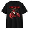 Hummer Cowboy Trendig Yee Klaue Lustiges Hummer T-Shirt Strand Vintage T-Shirts 100% Baumwolle Hip Hop T-Shirt Für Unisex Lässige Oberteile