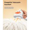 ABBP-Vacuum Dog Brush For Shedding, Self Cleaning Slicker Brush For Dogs& Undercoat Rake For Dogs, Deshedding Grooming Tool