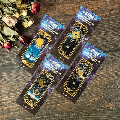 Boutique Retro Dream Constellation Theme High Value Metal Bookmark Merchandise Bookmark Student Birthday Gift