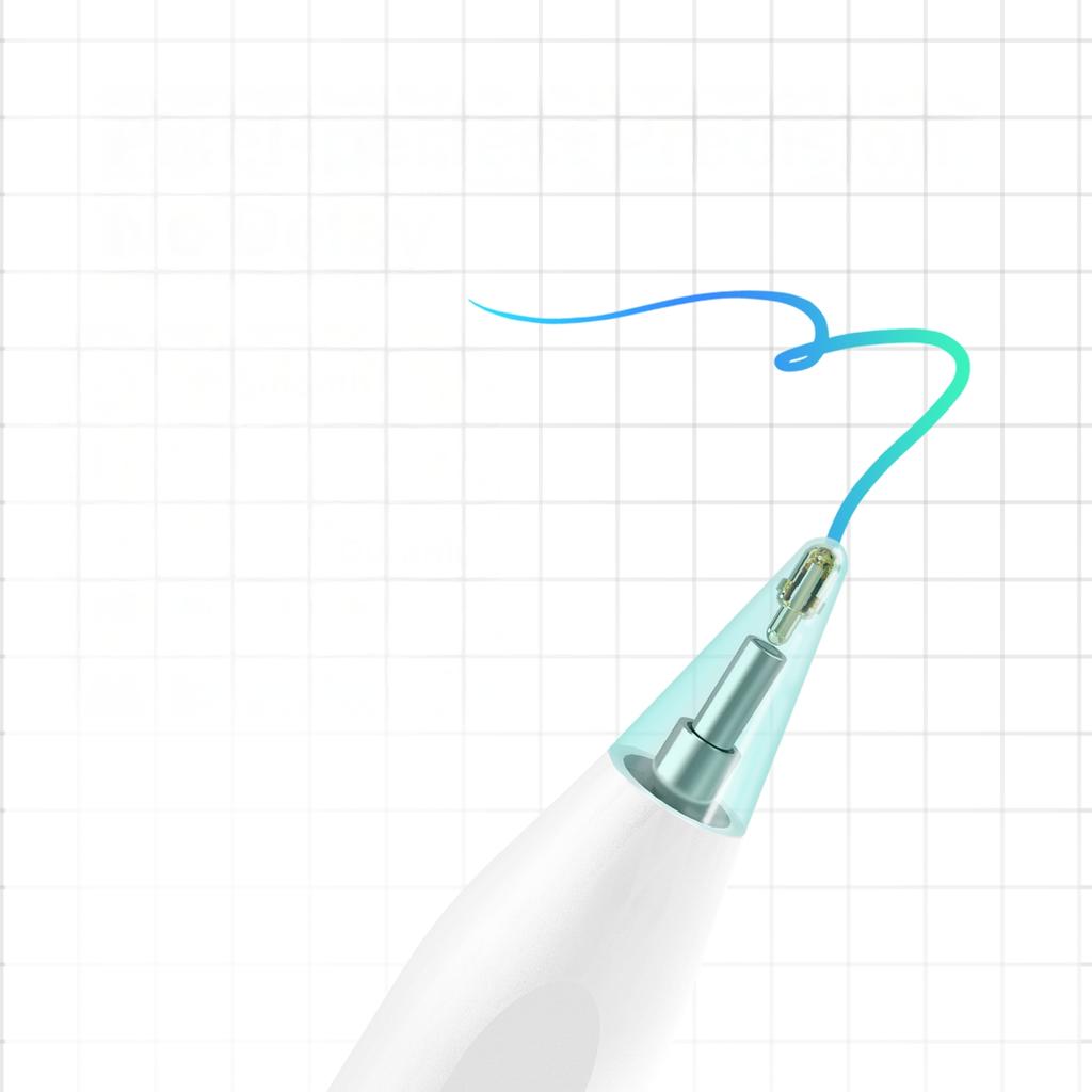 Rysik stylus WRA-08 do Apple iPad 2018-2025 USB-C- biały