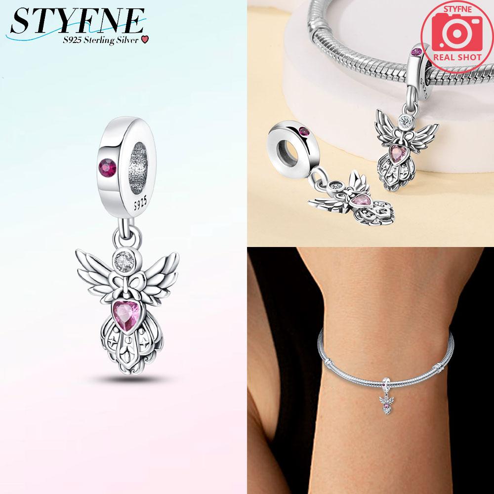 Copper Heart Shaped Guardian Color Romantic Retro Butterfly Charms Beads Fit 3Mm Original Bracelets Diy Jewelry Gift