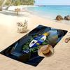 Uruguay Football Print Beach Towel Quick Dry Super Absorbent Soft Bath Towel for Swimming Beach Travel Fan Souvenir Gift