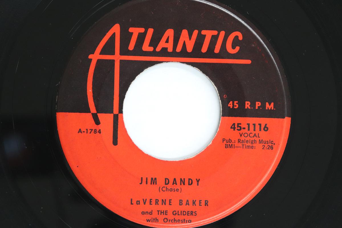 

7inch Record LAVERNE BAKER, GLIDERS - Jim Dandy / Tra La La 451116 ATLANTIC 1956 US Rock Used