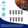 10 חתיכות תיקון צמיג Tubeless ציפורן גומי פנצ'ר צמיג ואקום כלי תיקון מהיר לרכב משאית אופנוע אופניים תיקון צמיגים בשירות עצמי