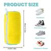 Durable Mesh Shoe Wash Bag with Zipper Rich Fluff Inside Protects Sneakers Casual Shoes in Washer Dryer Travel Storage Organizer