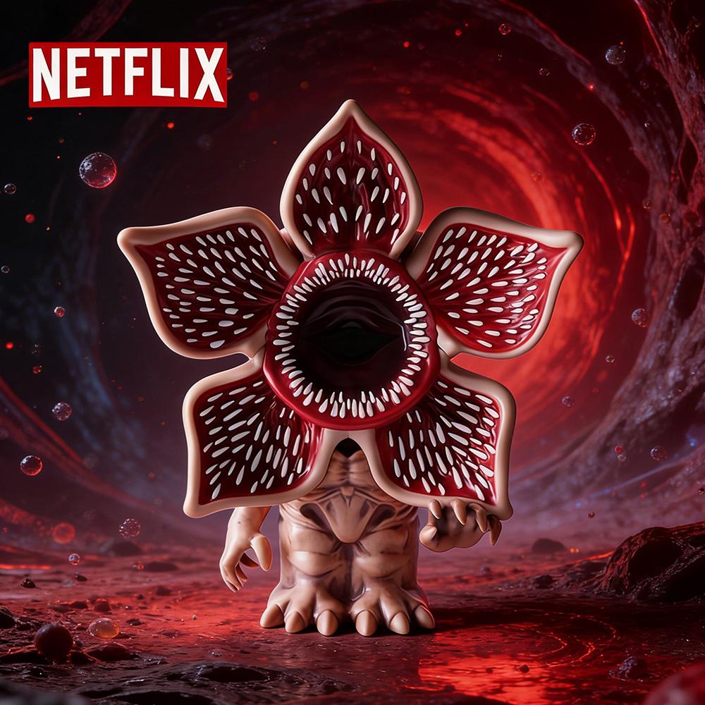 

Netflix Officially License Demogorgon Figural Piggy Bank Money Box Movie Peripheral Collectible Desktop Decoration Good Gift 1PC Kid Friendly