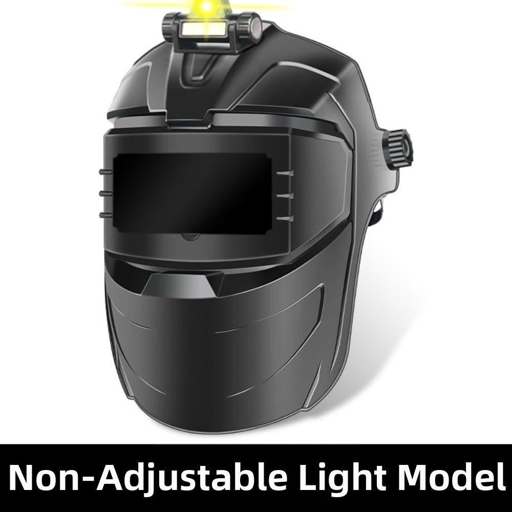 Flip Up Goggles Color Auto Darkening Welding Helmet Premium Face Hood Welder Mask with Light DIY