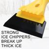 12.4" Ice Scraper For Car Windshield Snow Frost Ice Removal Tool Snow Scraper With Foam Handle For Cars Trucks Window
