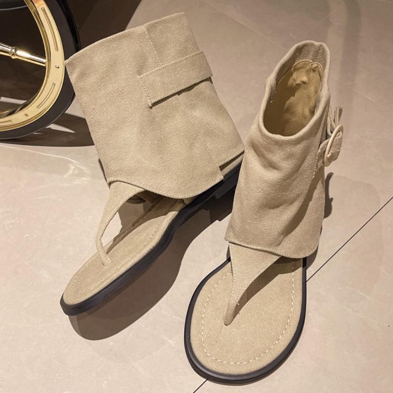 Fashion Flats Women Sandals Designer Clip Toe Shoes Summer New Trend Fashion Flip Flops 2025 Walking Cozy Soft Shoes Dress Mujer Zapatos