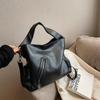 Retro Women's PU Leather Handbag Large Capacity Shoulder Bags Ladies Soft Leather Crossbody Bags for Daily Commute Work Shopping and Weekend Outings