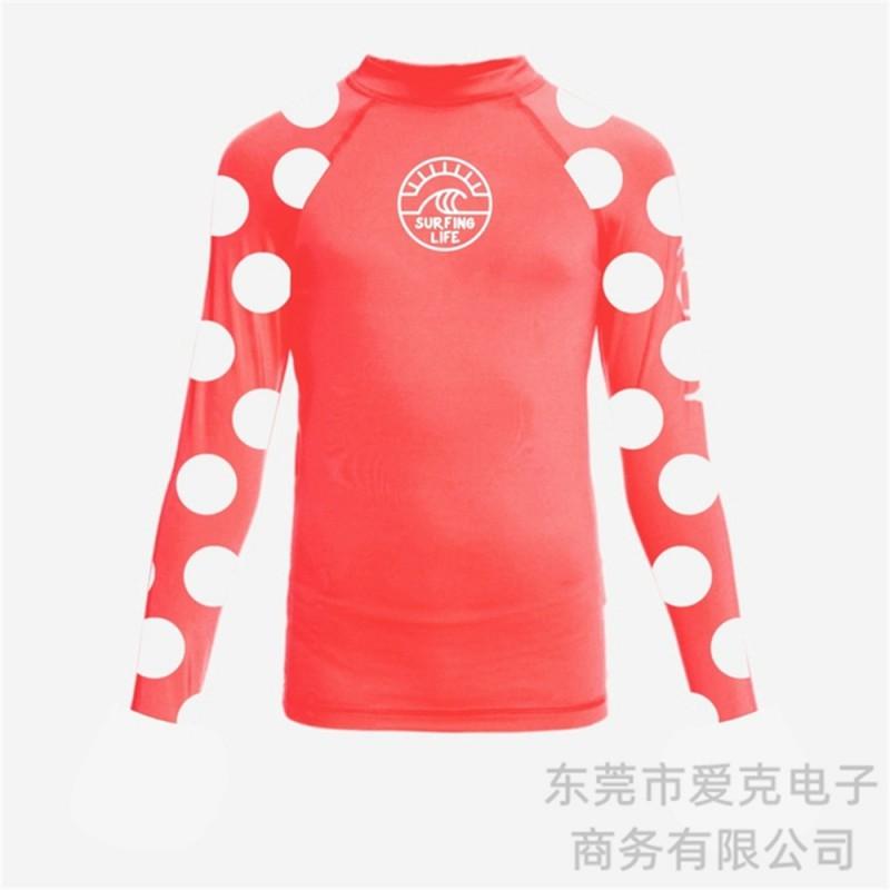 Surfing Suit Long-sleeved Anti-diving Printed Swimsuit Men Women's Sunscreen Snorkeling Jellyfish