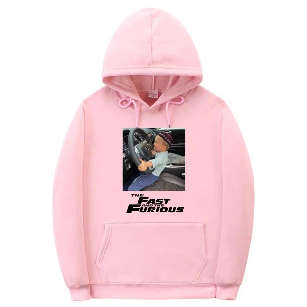 Hasbulla Fighting Meme Hoodies Mini Khabib Blogger Print Unisex Women Hoodie Hooded Sweatshirts Pullovers Unisex Tracksuit Clothing