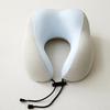 U-Shaped Memory Foam Travel Neck Pillow for Sleep & Airplane Headrest