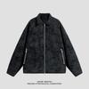 PU Leather Jacket Men's New Winter Stand Collar Solid Color Genuine Leather High-end Retro Motorcycle Men's Jacket