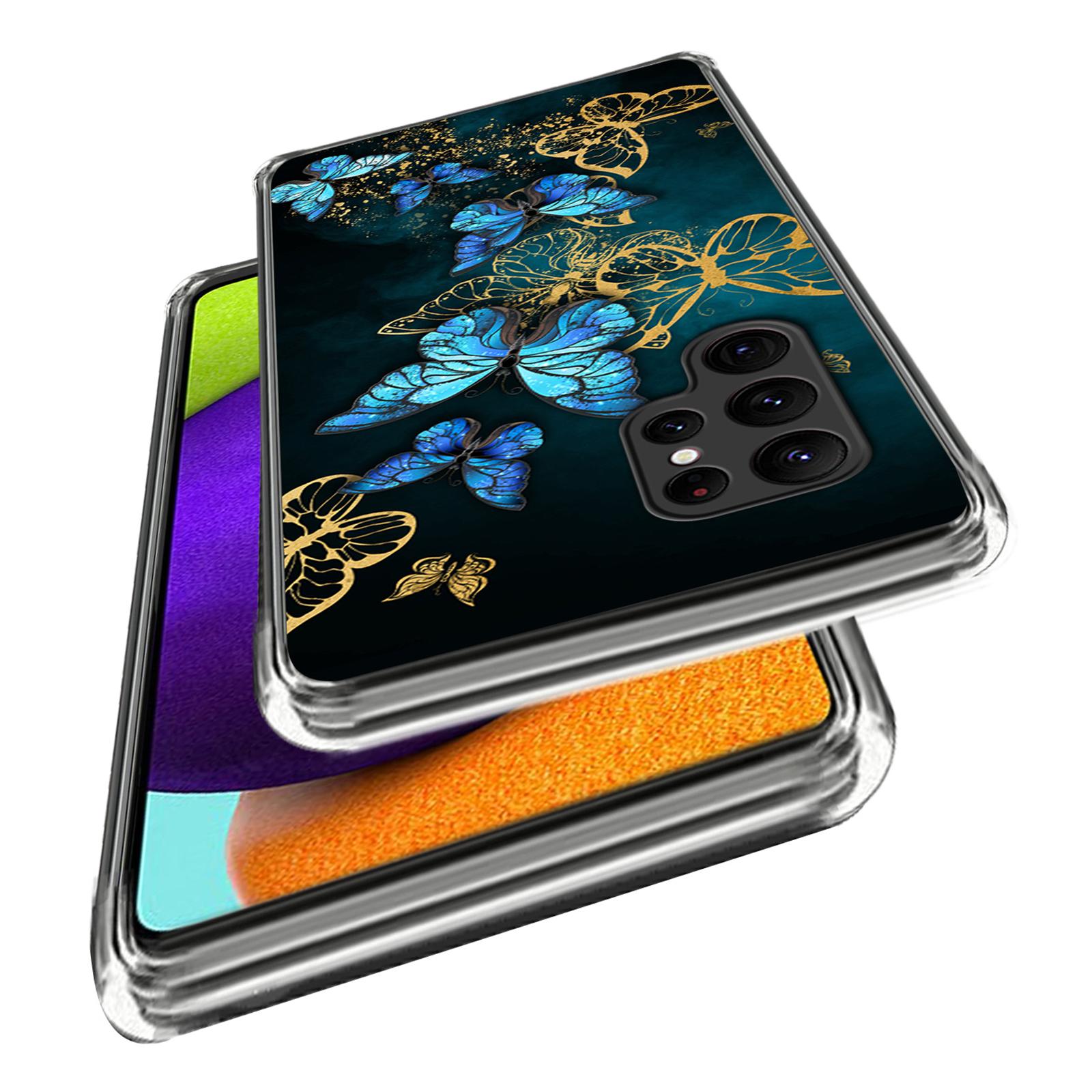 

For Samsung Galaxy S24 Ultra Case Soft TPU Phone Back Cover Pattern Printing E
