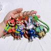 2024 Cute Silica Gel Keychain From Zootopia Cartoon Character For Kids And Collectors
