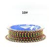 Colorful Carrying Strap Braided Rope Hand-Made Cotton Threads Handcraft Braiding Rope Braided Rope Bracelet Braiding Thread Crafts Tassel DIY Material