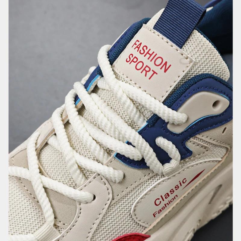 Mode Herenschoenen Lente Zomer Nieuwe Koppelschoenen Mode Casual Mesh Ademende Sneakers Heren Hardlopen Casual Sneakers Zapatos Mujer