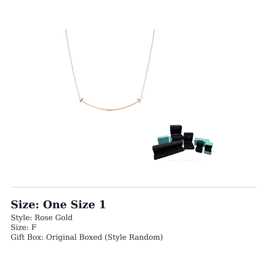 TIFFANY & CO. Necklaces Women's 36201533
