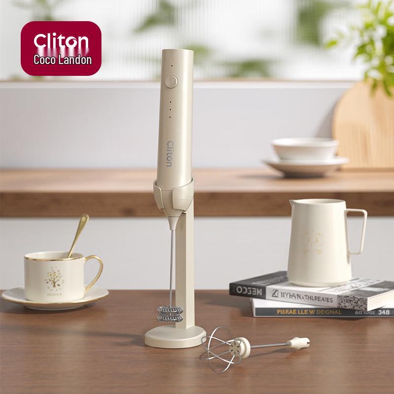 CLITON Перезаряжаемый ручной электрический вспениватель молока