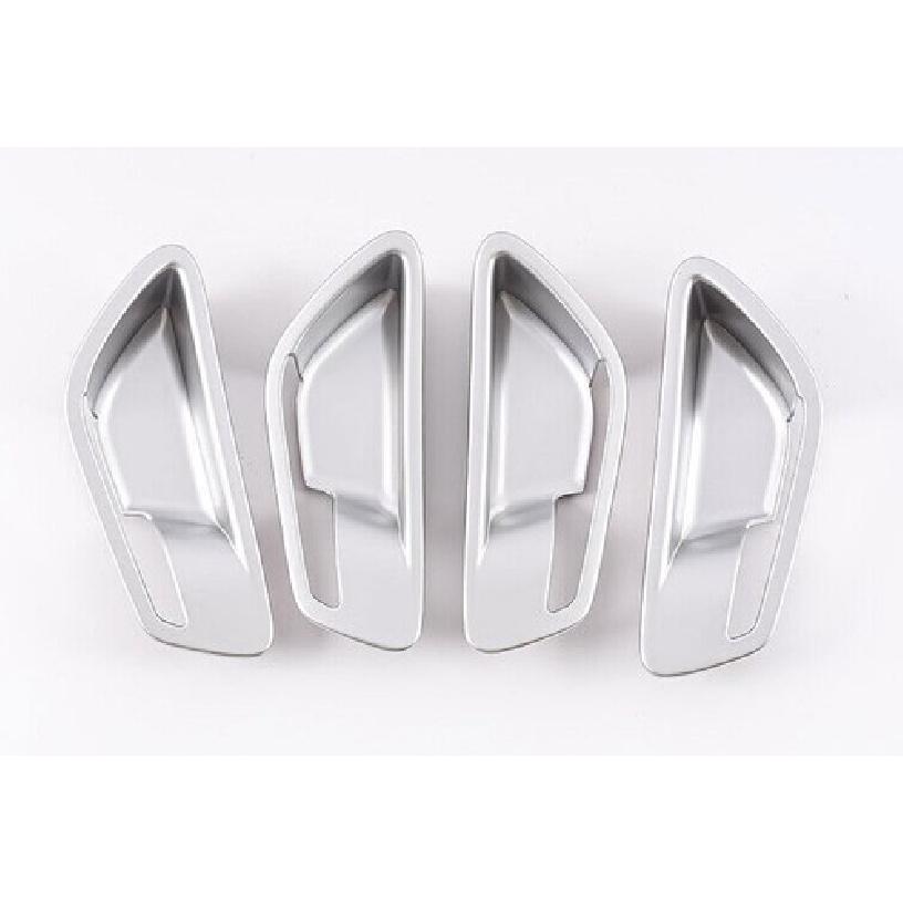 Inner Door Bowl Sticker Cover Trim For Hyundai Tucson - ABS Matte Silver