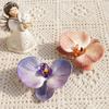 Handmade Accessories Simulated Flower Headdress Butterfly Orchid Flower Brooch   DIY