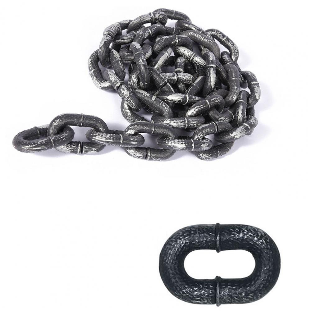 1 Set Halloween Prisoner Costume Chain Props Death Chain Decoration Accessories Cosplay Props Halloween Masquerade Party Supply