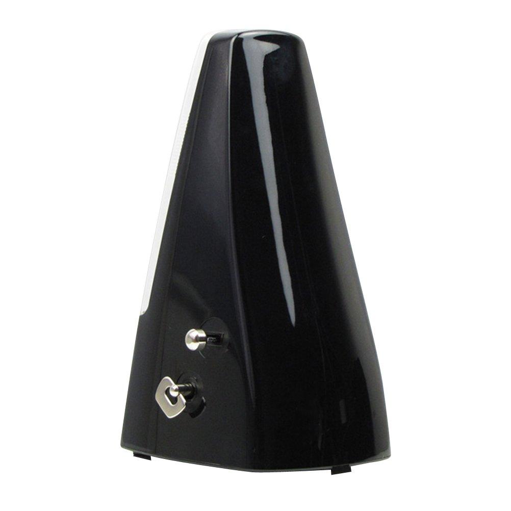 FLEOR Métronome Mécanique Pyramide Noir - Pour Piano, Guitare, Violon Et Batterie