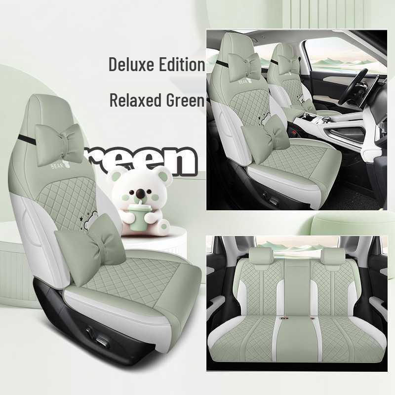 BYD Yuan UP All-Season Leather Car Seat Cover - Full Coverage & Breathable
