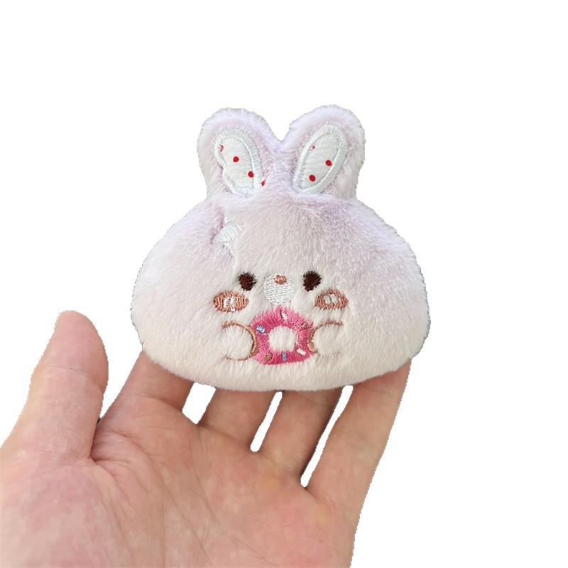 Pompompurin & Rabbit Bear Plush Doll Brooch DIY Decoration Accessories