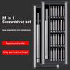 25/63 In 1 Magnetic Precision Screwdriver Set Kit Professional Repair Tools for Phone PC Electronics Computer with Torx Hex Bits