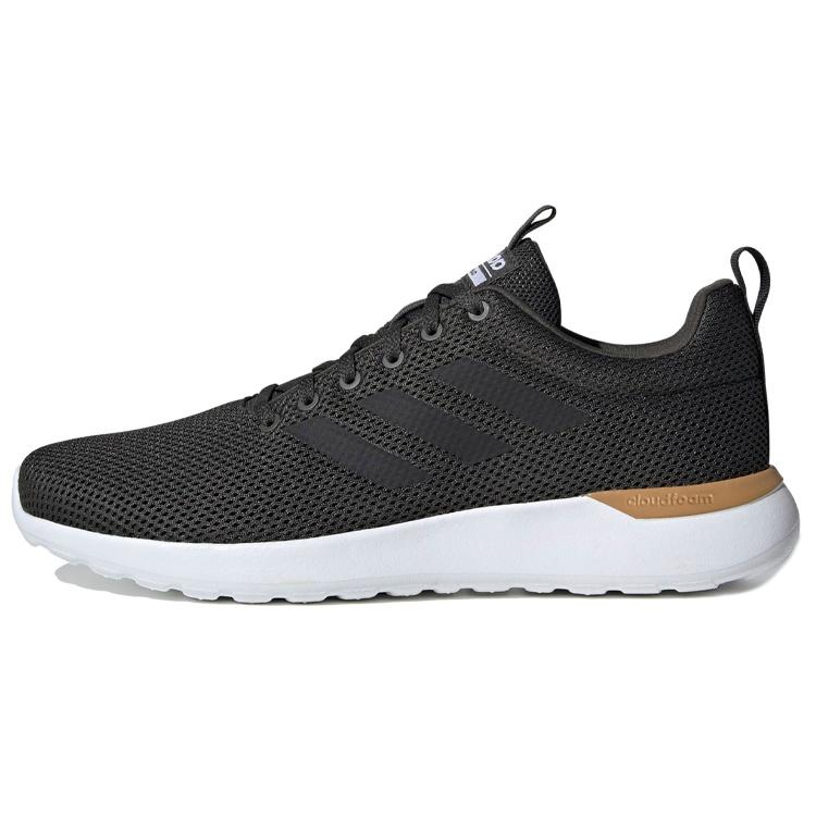 adidas neo Lite Racer Cln Black White Gold Men s FW1335 EU 40⅔