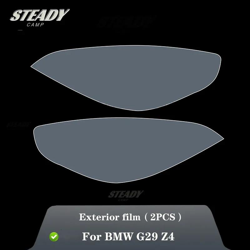 

For BMW G29 Z4 2022 Car Exterior Headlight Anti-scratch TPU Protective Film Anti-scratch Repair Accessories Refit