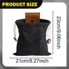 Canvas Drawstring Bag for Fruit Picking, Versatile, Attaches to A Belt, Ideal Picking