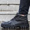 S3 Safety Shoes Men Anti-smashing, Anti-piercing, Non-slip, Anti-static, Waterproof Work Boots Steel Toe Shoes Indestructible
