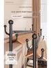 Floor-Standing Balcony Clothes Rack, Indoor Hat Holder, Simple Bedroom Storage, and Hanging Pole.